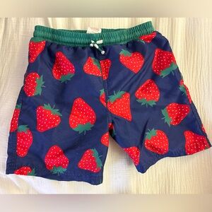 Mini boden swim trunks size 7-8